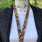 Handmade Tiger Print Lanyard, Cute Lanyard with ID holder, Popular Right Now, Teacher Lanyard with ID holder, Animal Print, Librarian Gifts