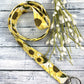 Sunflower Lanyard | Fabric Lanyard | Badge ID Holder | Name Tag Lanyard | Keychain | Lanyard for Keys | Floral Lanyard | Sunflowers