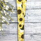 Sunflower Lanyard | Fabric Lanyard | Badge ID Holder | Name Tag Lanyard | Keychain | Lanyard for Keys | Floral Lanyard | Sunflowers