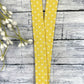 Polka Dot Lanyard, Cute Lanyard with ID holder, Popular Right Now, Teacher Lanyard with ID holder, Yellow Lanyard, High School Teacher