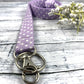 Polka Dot Lanyard, Cute Lanyard with ID holder, Popular Right Now, Teacher Lanyard with ID holder, Lavender Lanyard, Librarian Gifts