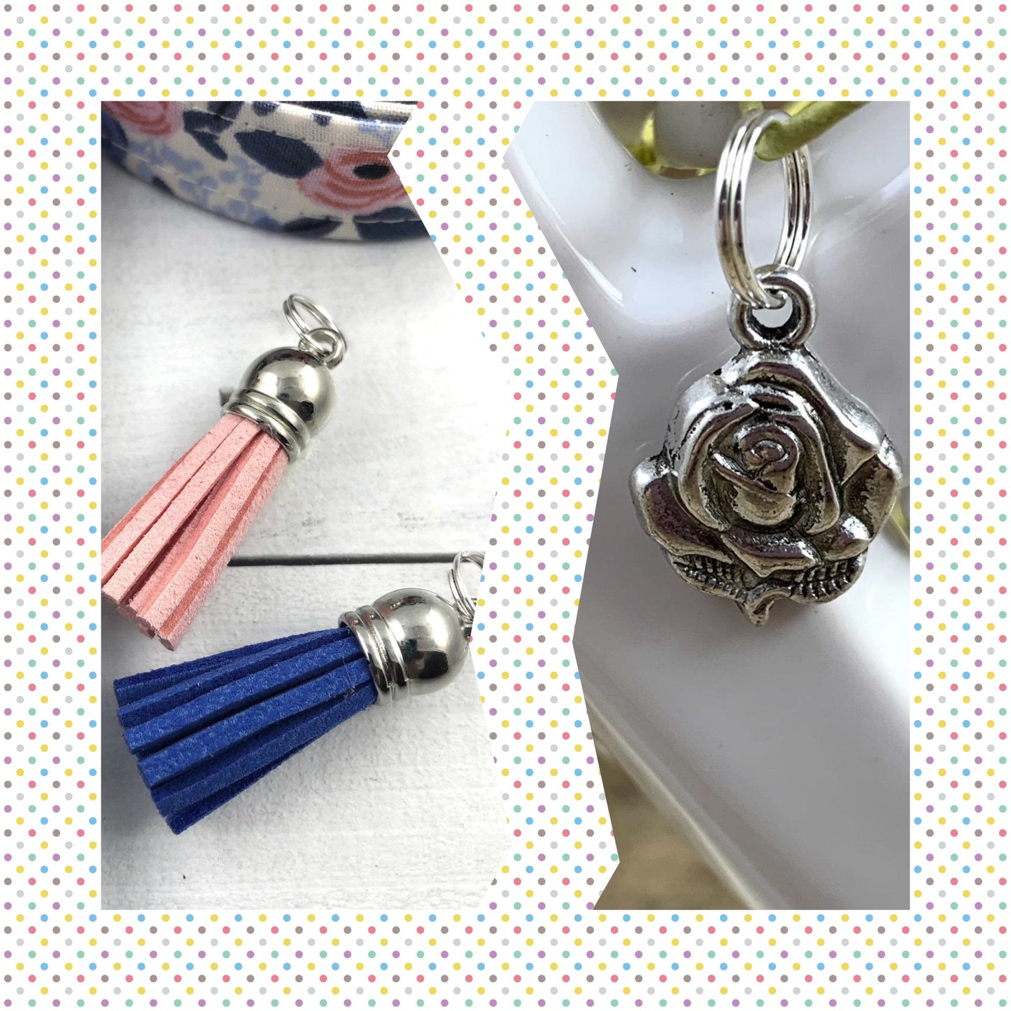 Rifle Paper Co Rosa Lanyard | Popular Right Now| Badge ID Holder | Name Tag Lanyard | Key Lanyard | Lanyard for Keys | Floral Key Holder