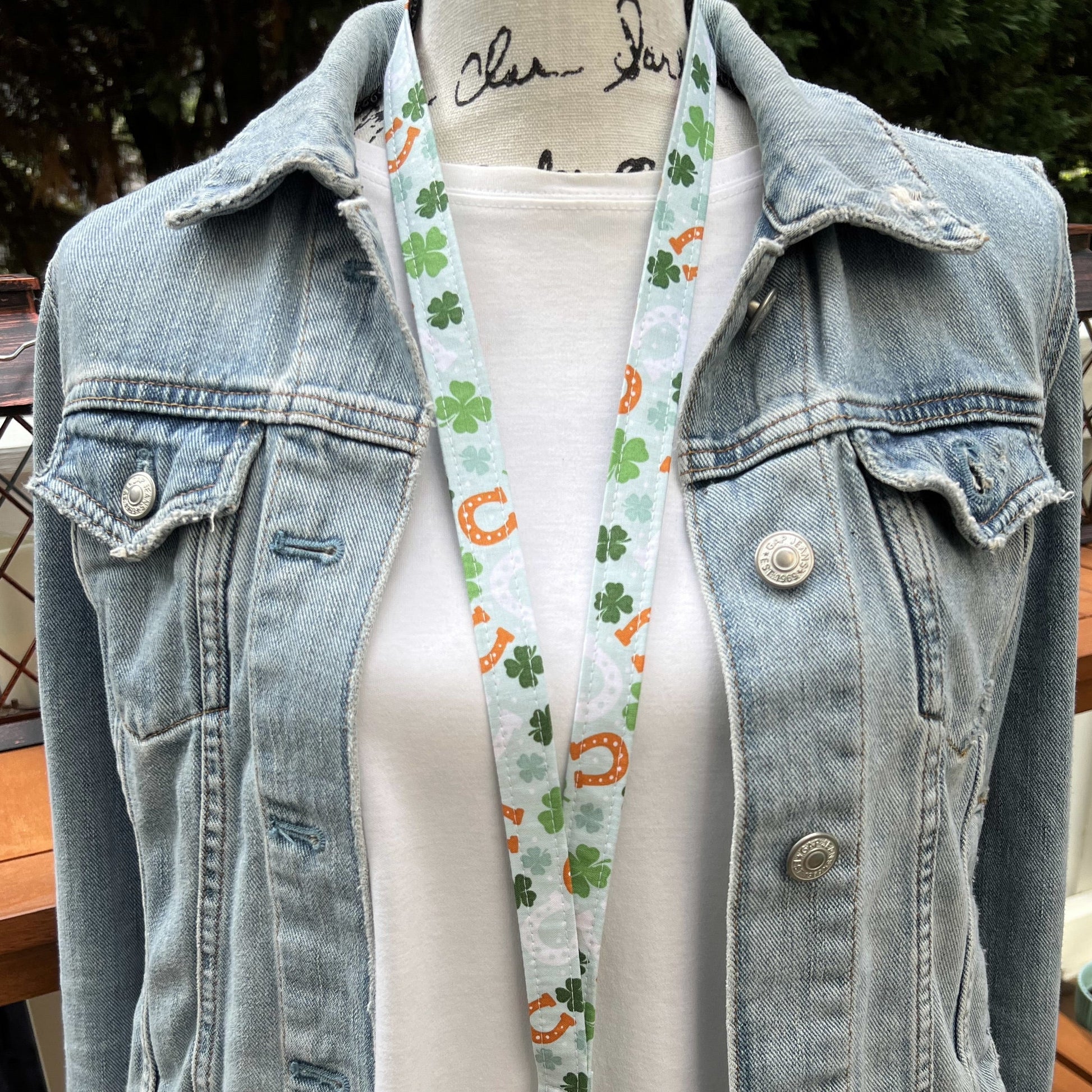 St. Patrick's Day Lanyard, Cute Lanyard with ID holder, Popular Right Now, Teacher Lanyard with ID holder, St. Patricks Day Gift, Clovers