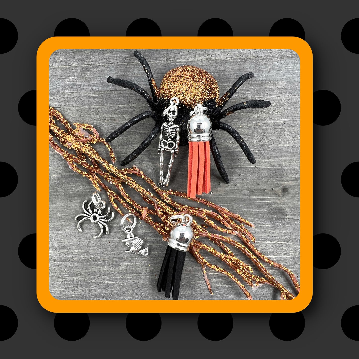 Halloween Lanyard with Spiders Webs, Spider Lanyard, Popular Right Now, Teacher Lanyard, Lanyard for Badge, Halloween Accessories, Spooky