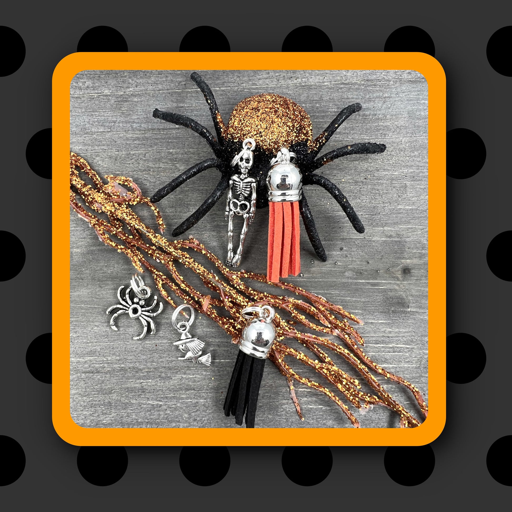 Halloween Lanyard with Spiders Webs, Spider Lanyard, Popular Right Now, Teacher Lanyard, Lanyard for Badge, Halloween Accessories, Spooky