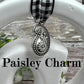 Paisley Floral Breakaway Lanyard with ID Holder