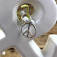 Peace Sign Key Keeper Lanyard