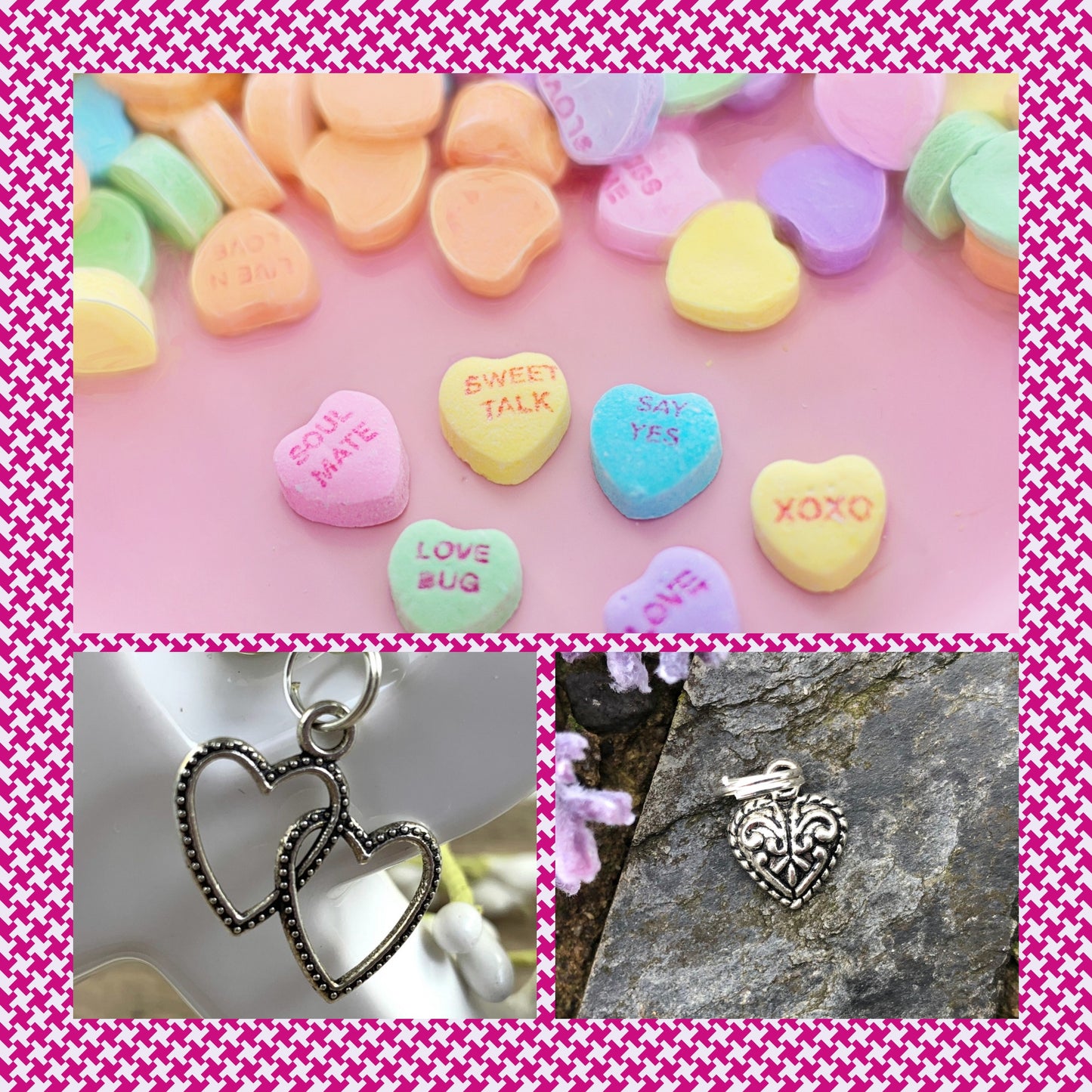 Valentine Lanyards for Keys and ID Badge